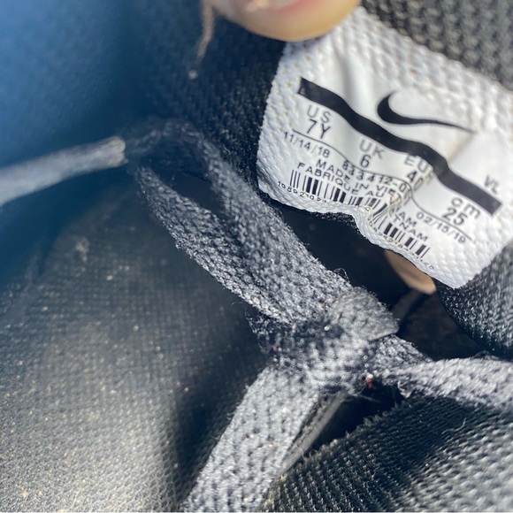 Nike women’s size 8.5 Air Max 90 LTR triple black low top athletic sneakers wmns - Picture 3 of 11